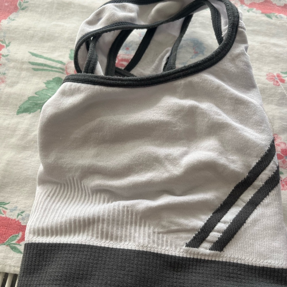 Monochrome Sports Bra for Women
